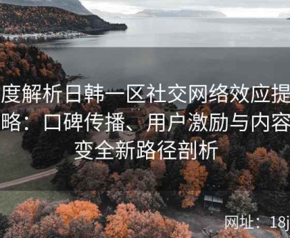 深度解析日韩一区社交网络效应提升策略：口碑传播、用户激励与内容裂变全新路径剖析