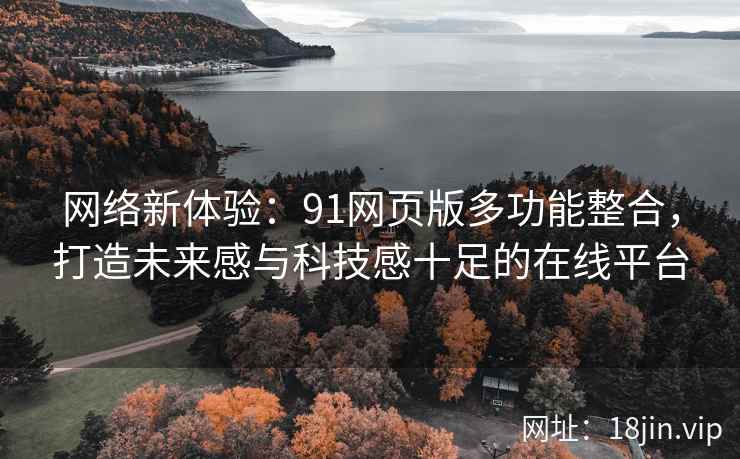 网络新体验：91网页版多功能整合，打造未来感与科技感十足的在线平台