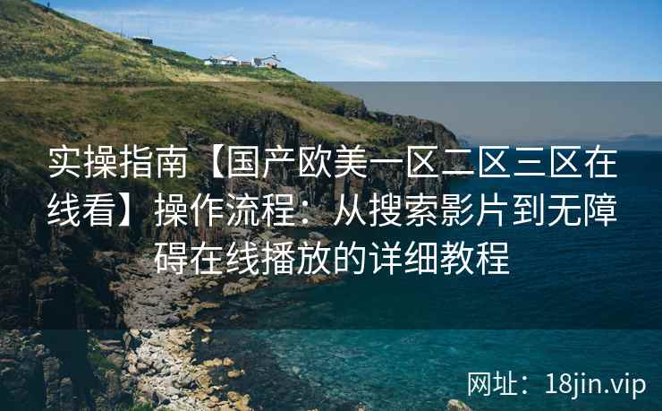 实操指南【国产欧美一区二区三区在线看】操作流程：从搜索影片到无障碍在线播放的详细教程
